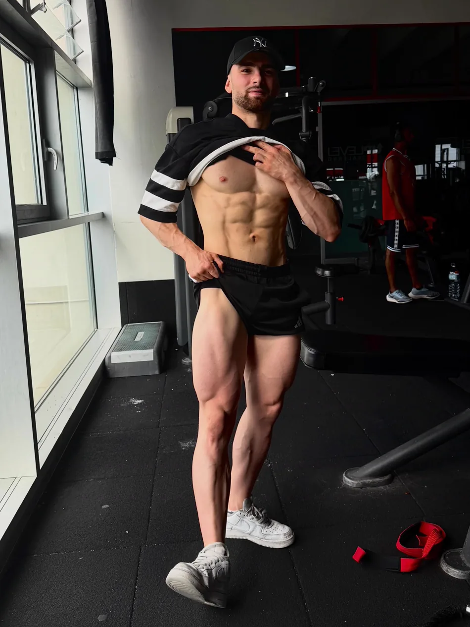 Marco D'Elia in palestra